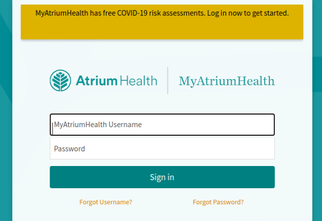 My atriumhealth Access To My Atrium Health Account PlugThe Net